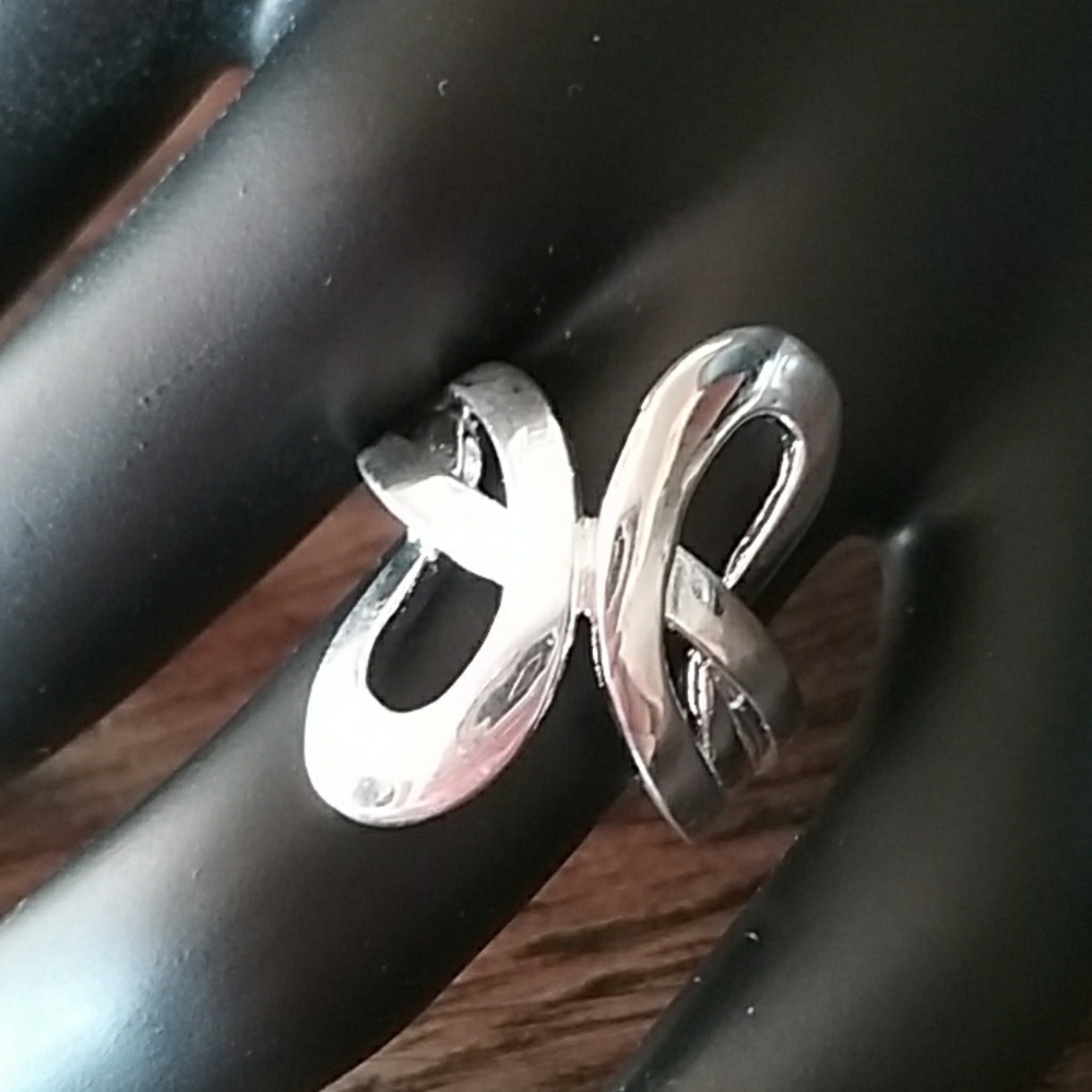 Modern Art Ring, Silver 925